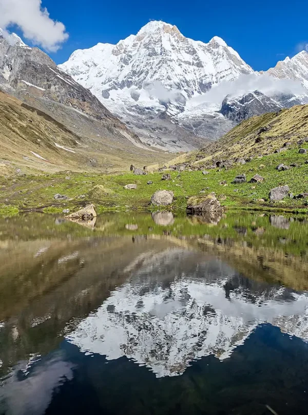 Annapurna Reflection on Mirror Lake