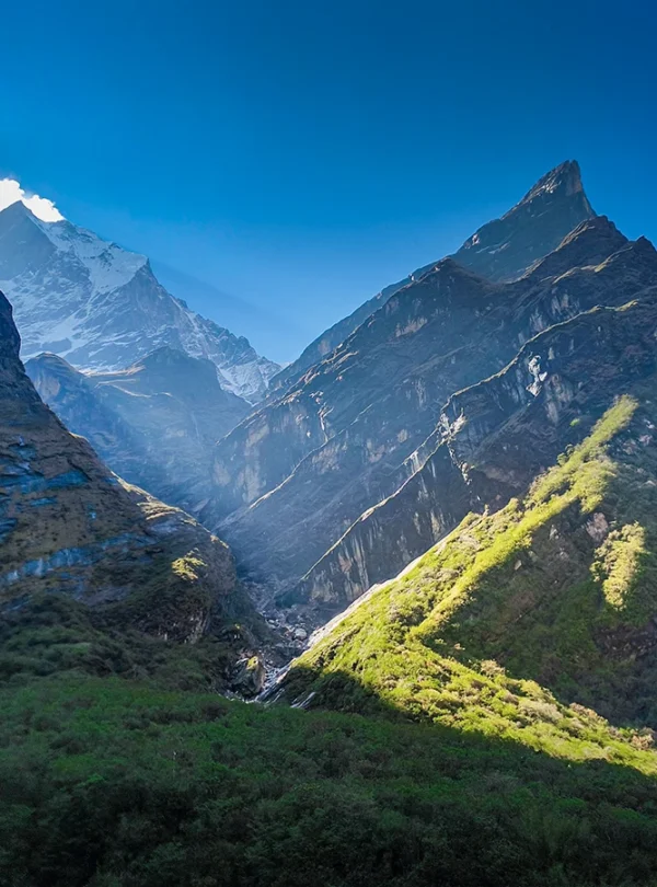 Machhapuchchhre View Enroute to MBC