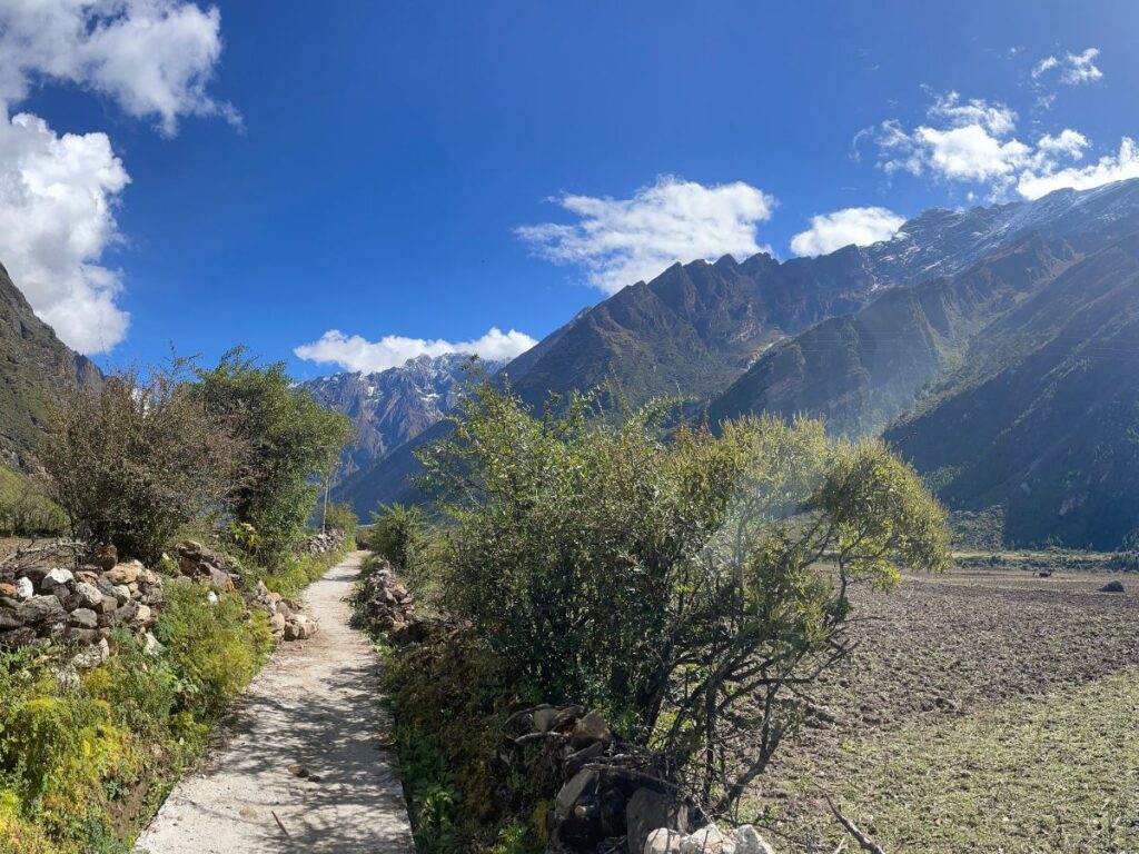 Tsum Valley Trek trail