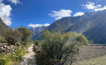 Tsum Valley Trek trail
